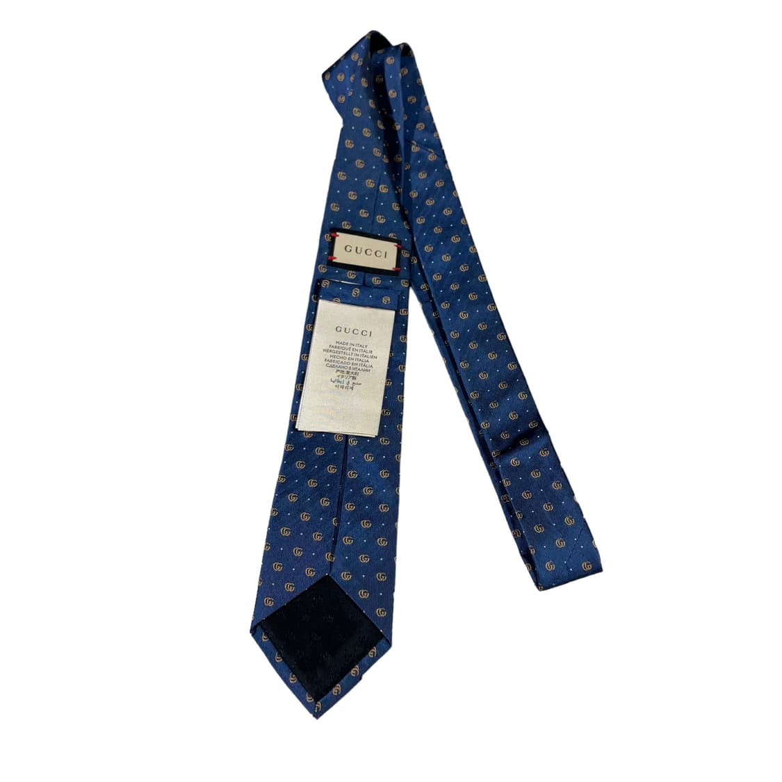 구찌 자가드 실크 넥타이 상품이미지5