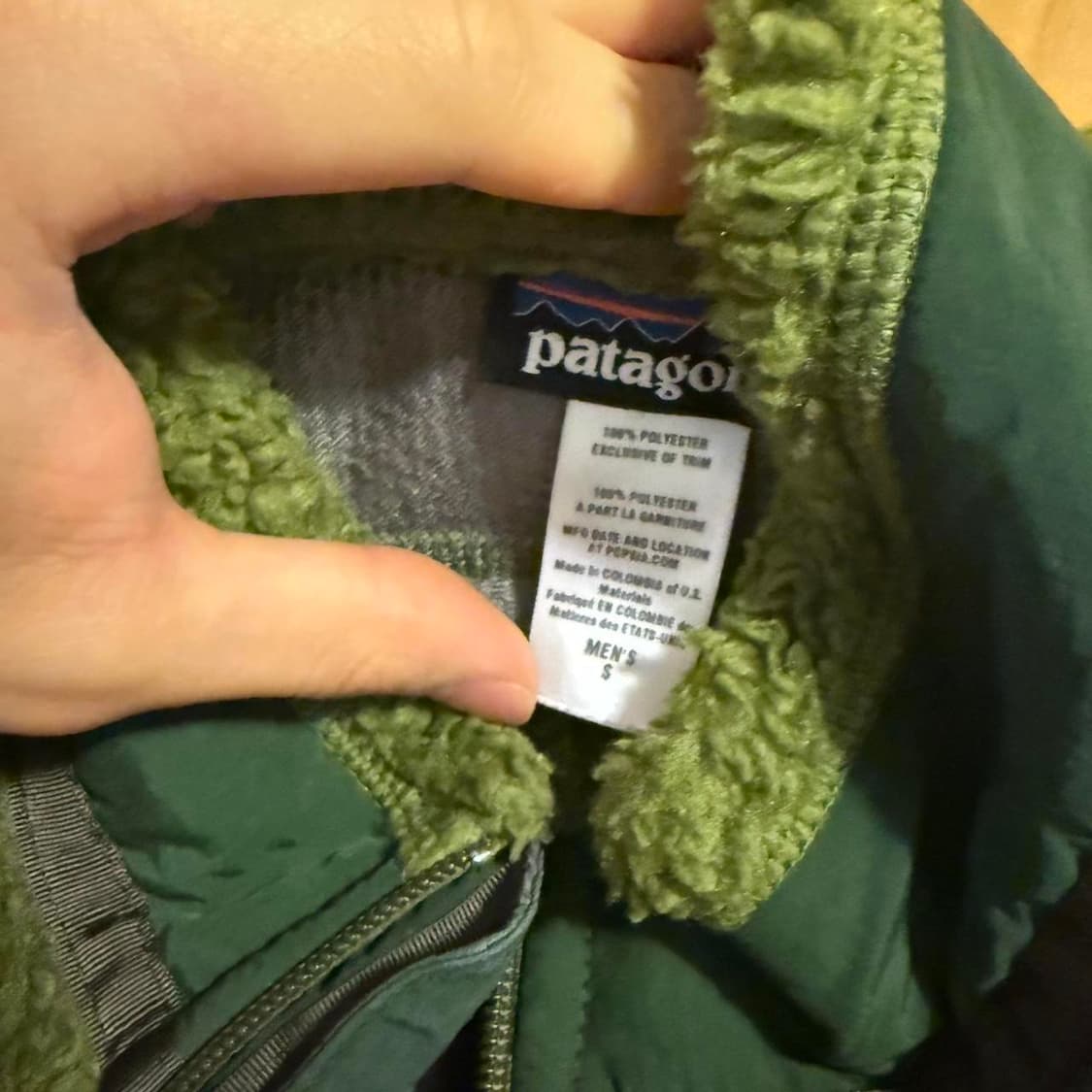 파타고니아 클래식 레트로-X 베스트 그린 상품이미지3