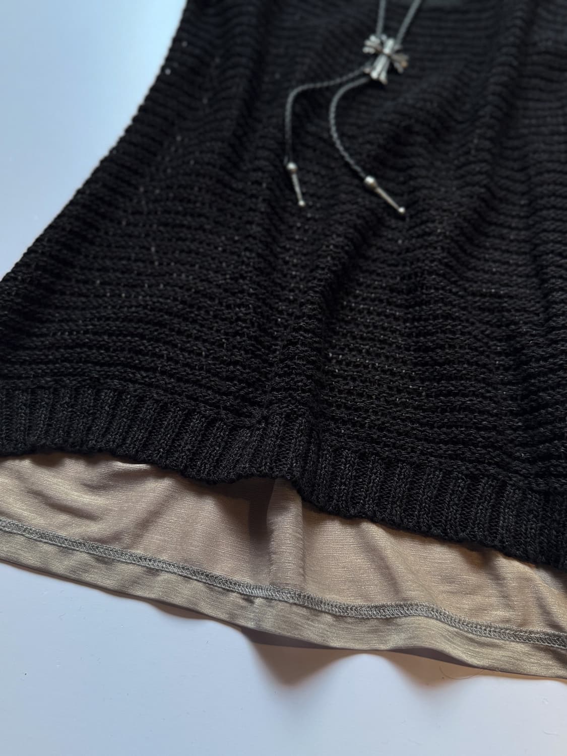 Crochet Cotton Mix Sleeveless 0266 상품이미지5