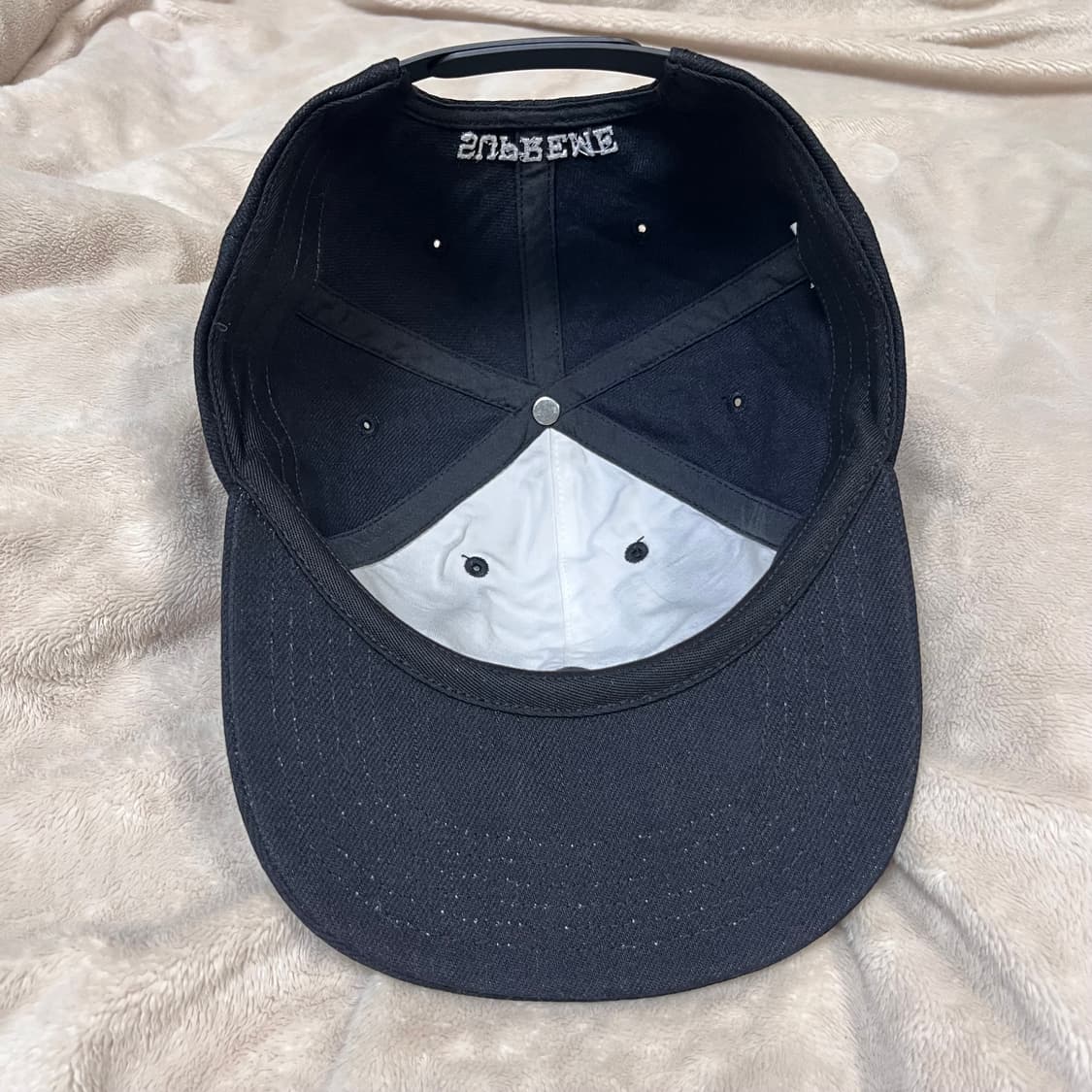 슈프림 6패널 스크립트 볼캡 모자 상품이미지5