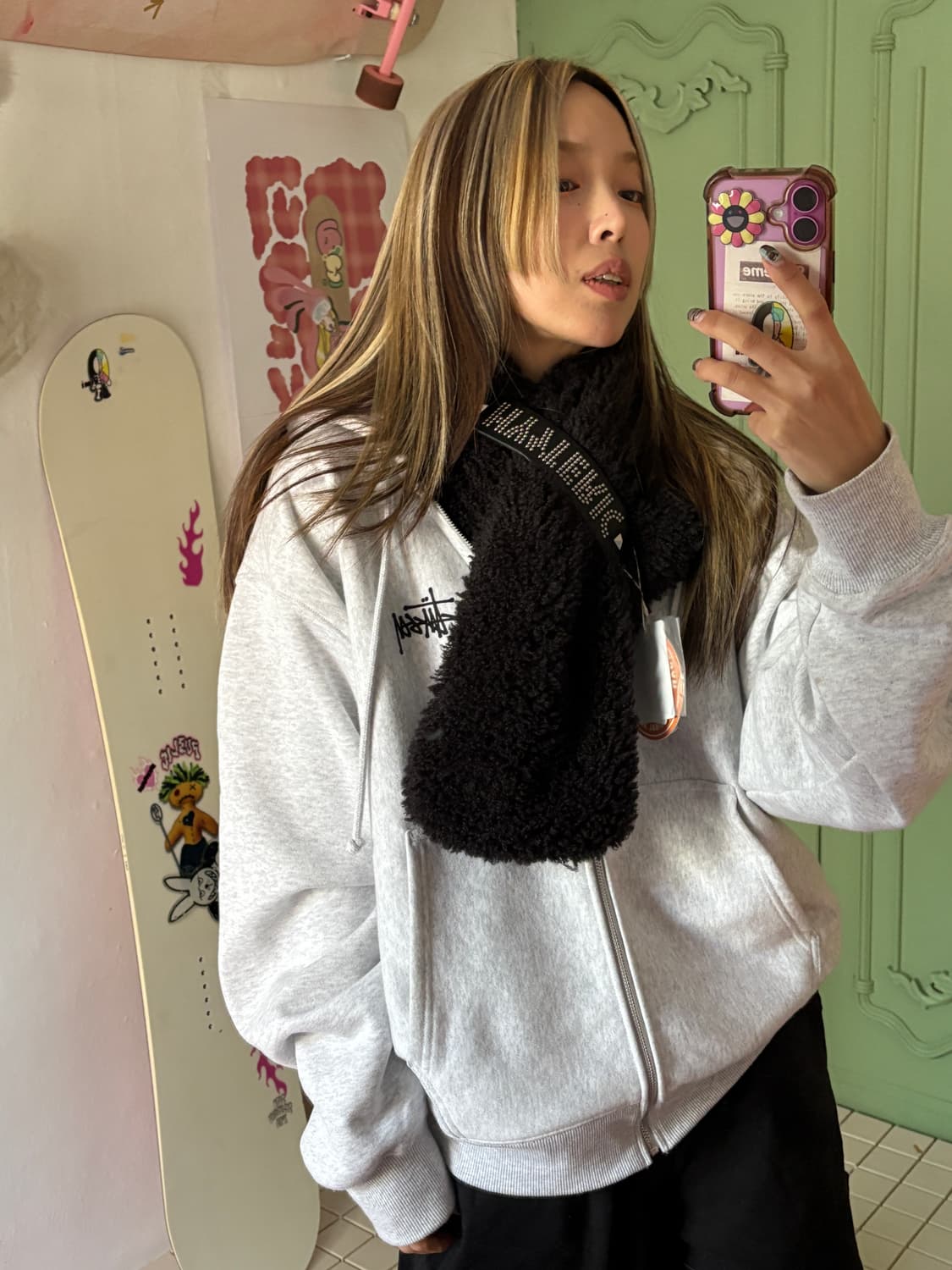 히스테릭 스터드 벨트 머플러(라스트) 상품이미지7