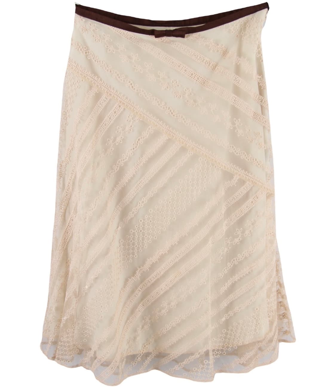 Ivory Lace Vintage Skirt 상품이미지1