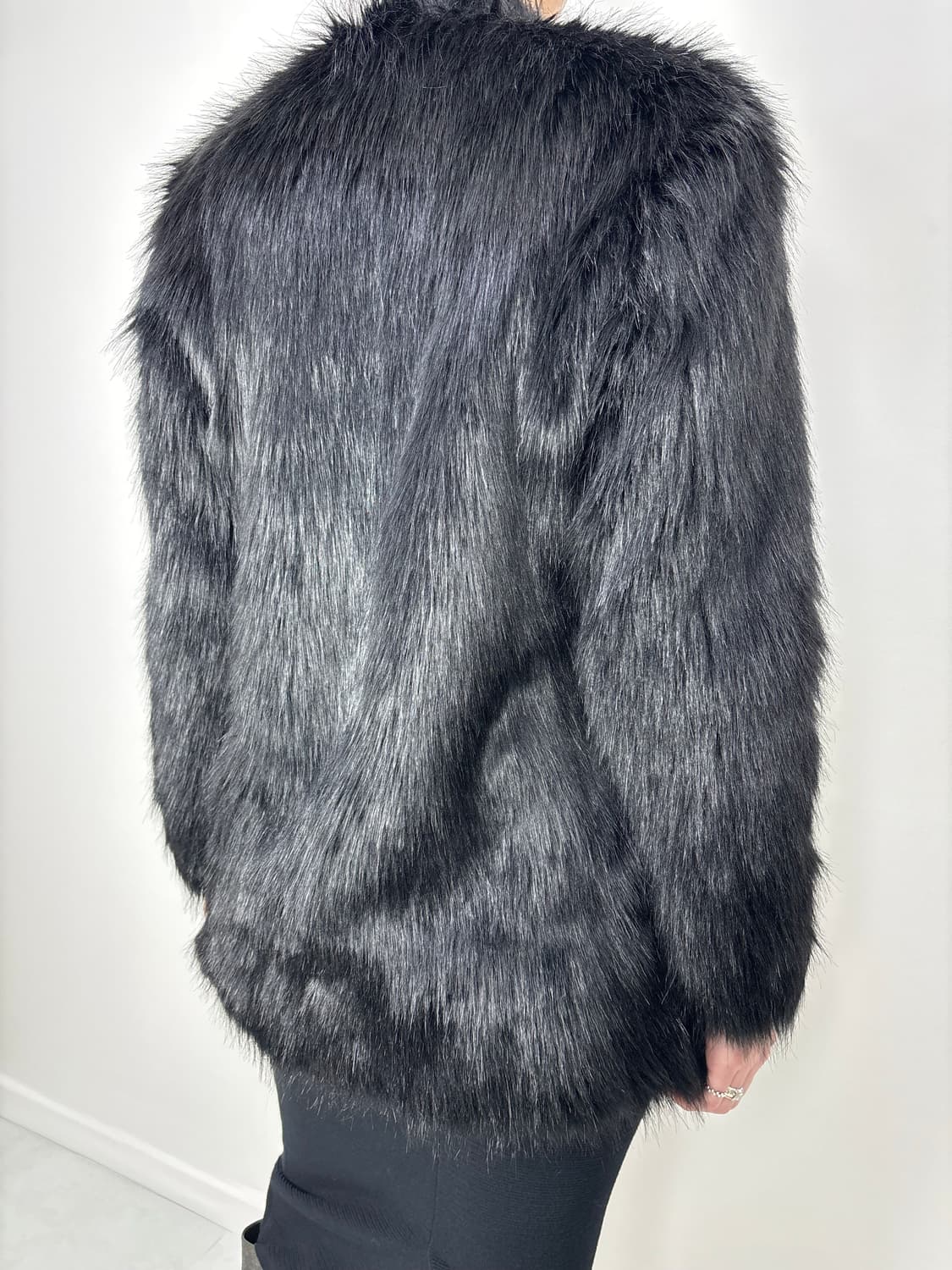 LEATHER TRIM FUR JACKET 상품이미지7