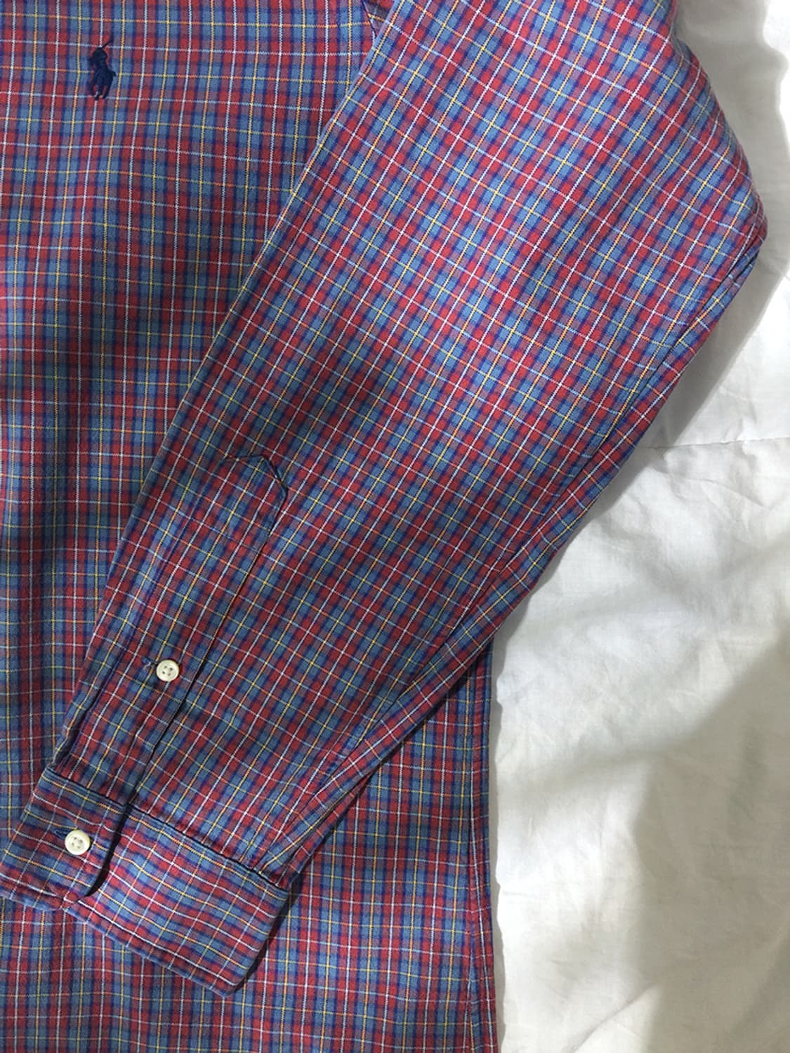 (MAN) 폴로랄프로렌 체크셔츠 XL 상품이미지3