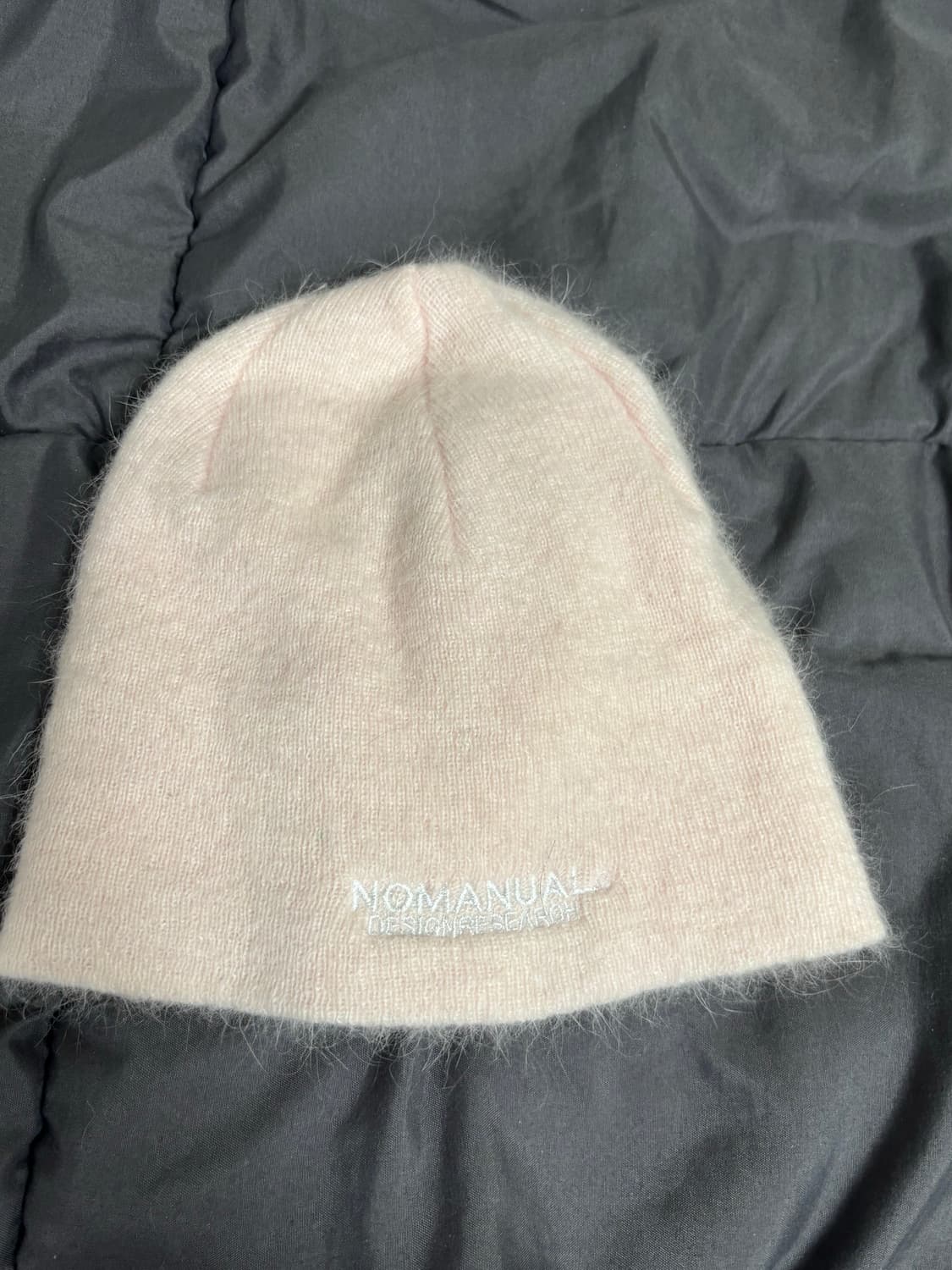 노매뉴얼 HAIRY 비니  라이트 핑크 상품이미지3