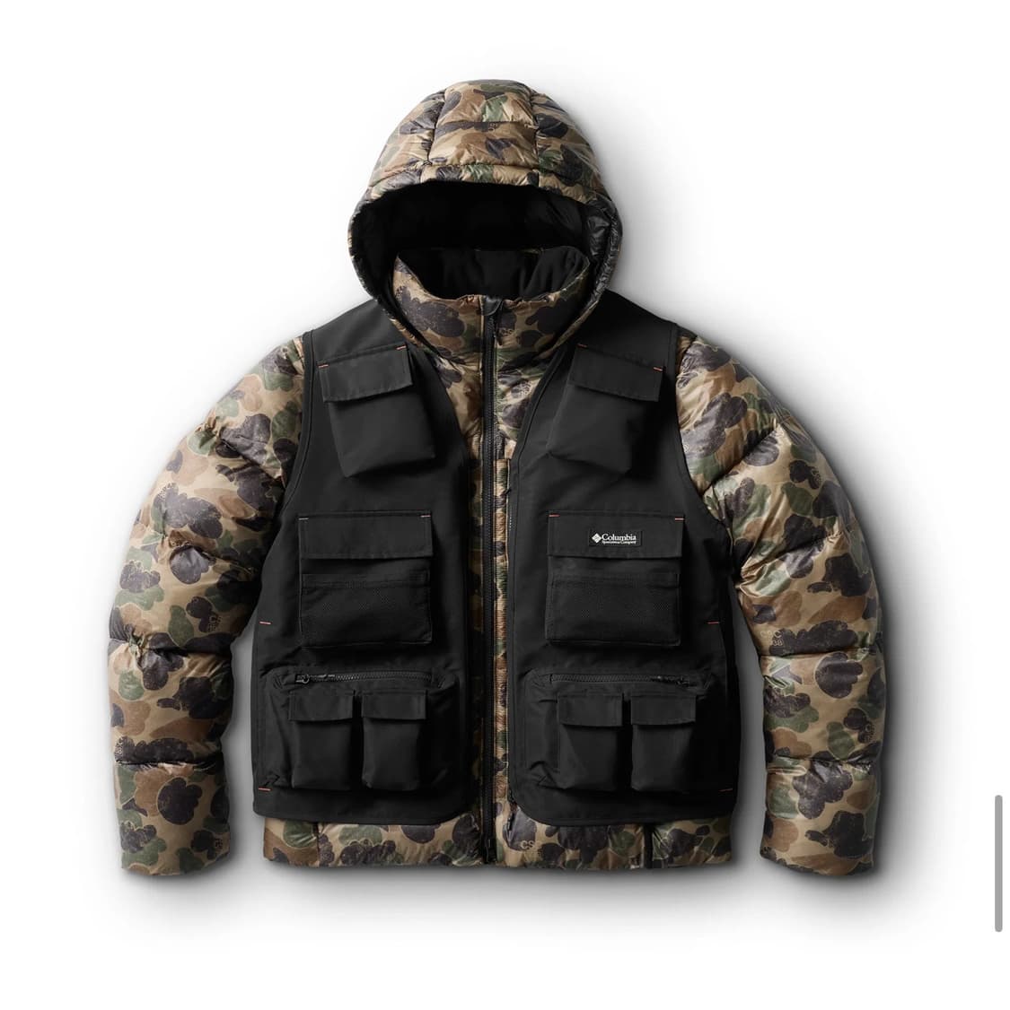 컬럼비아 CSC1938 마운틴 카모프린트 구스다운 패딩 자켓 상품이미지5