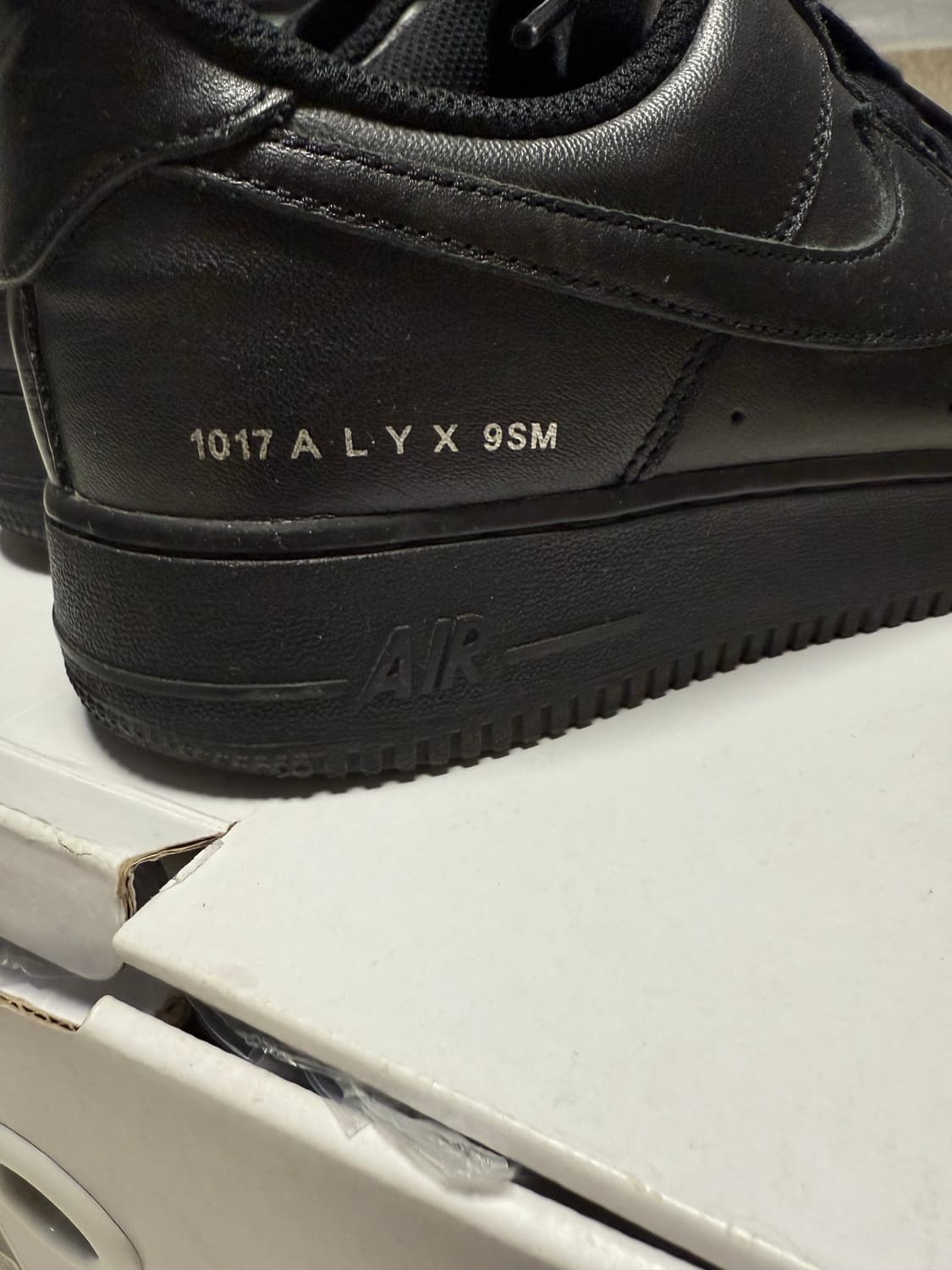 Alyx 알릭스 에어포스 블랙 275 상품이미지5
