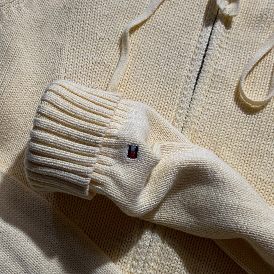 타미힐피거 코튼 후드 집업 니트 상품이미지3