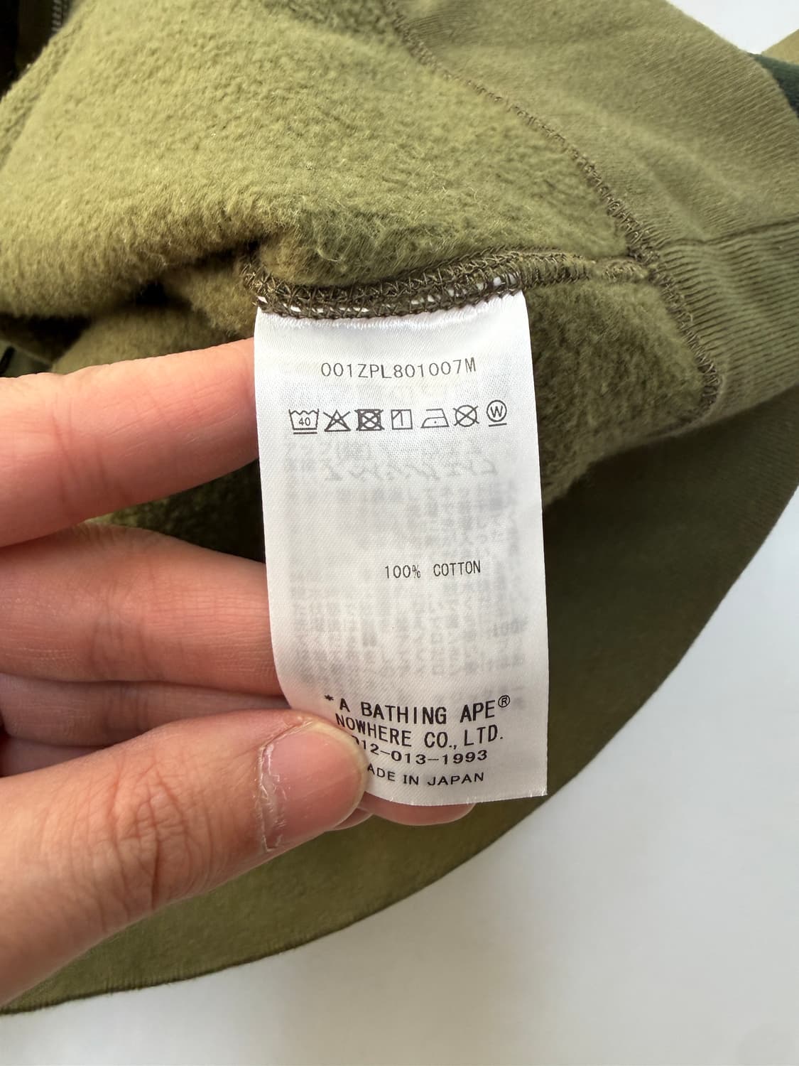 베이프 A BATHING APE 카모 샤크 풀집업 후드 상품이미지8