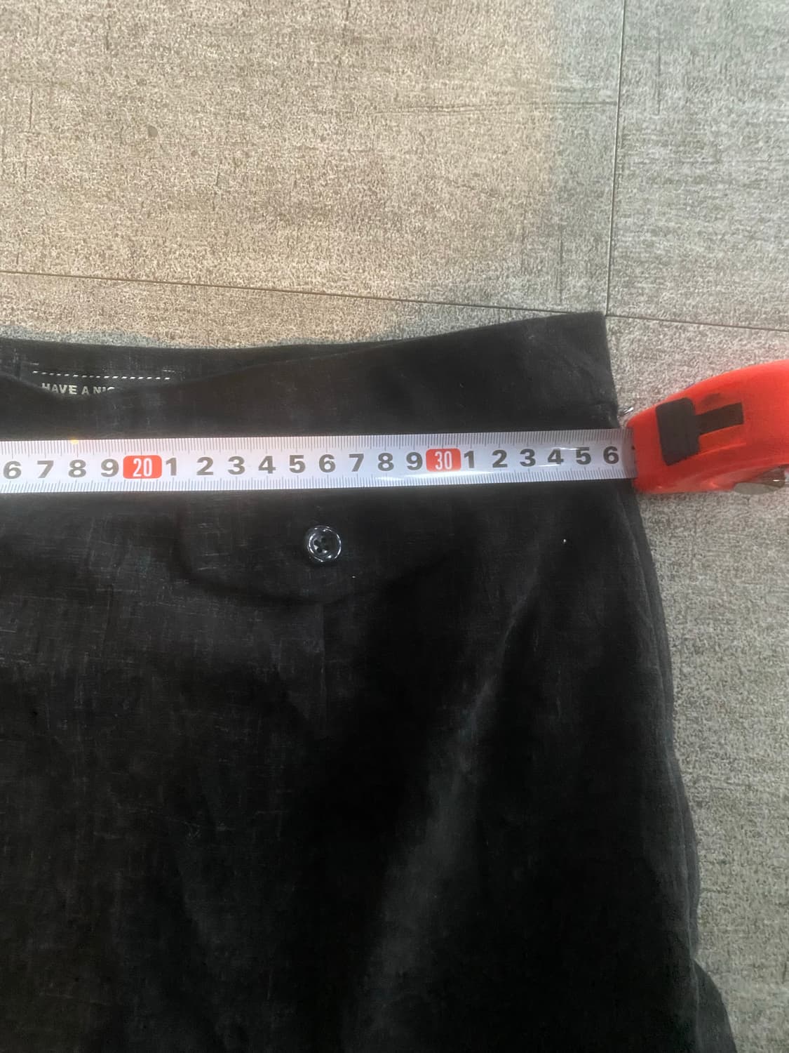 일본빈티지 Haveanicetrip 하구미모리걸바선생 보헤미안벨벳스커트 상품이미지3