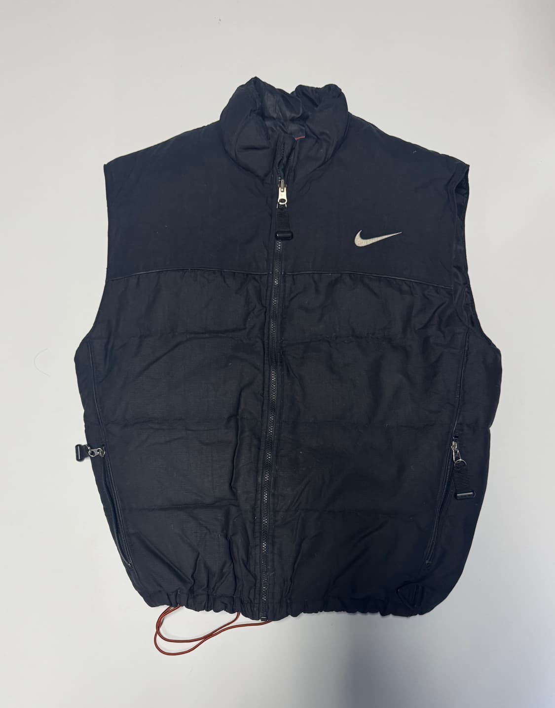 희귀!! 나이키 올드스쿨 ACG 블랙 패딩 조끼 XL 상품이미지1