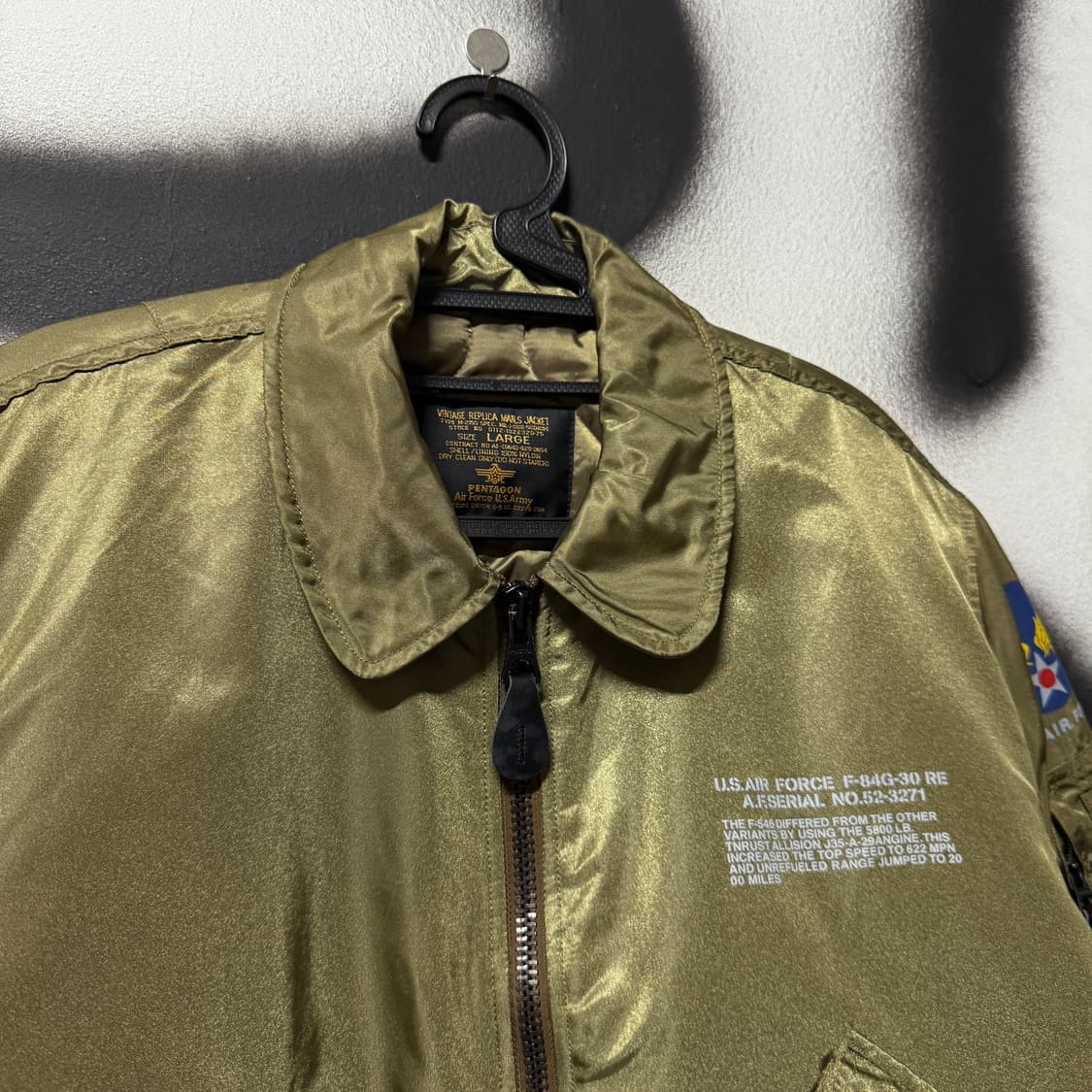 Pentagon US Air Force cwu-45p 플라이트 자켓 상품이미지3