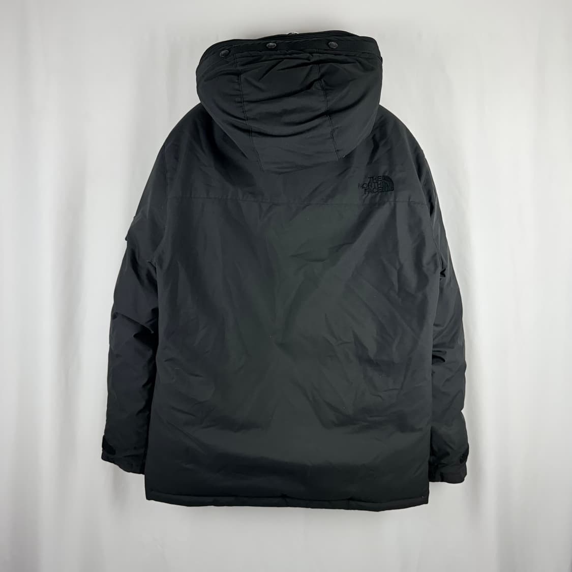 (100) 노스페이스 화이트라벨 아론 덕다운 패딩 블랙 상품이미지3