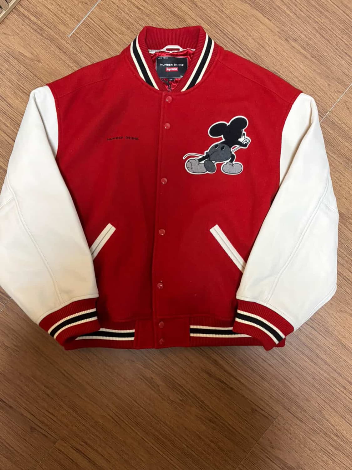 Supreme X Number Nine 슈프림 넘버나인 바시티 자켓 상품이미지3