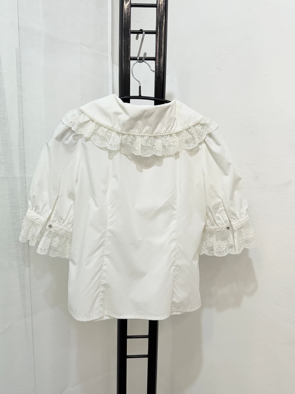 프린세스멜로디 빅카라 레이스 크롭셔츠 롤리타 3399 상품이미지6