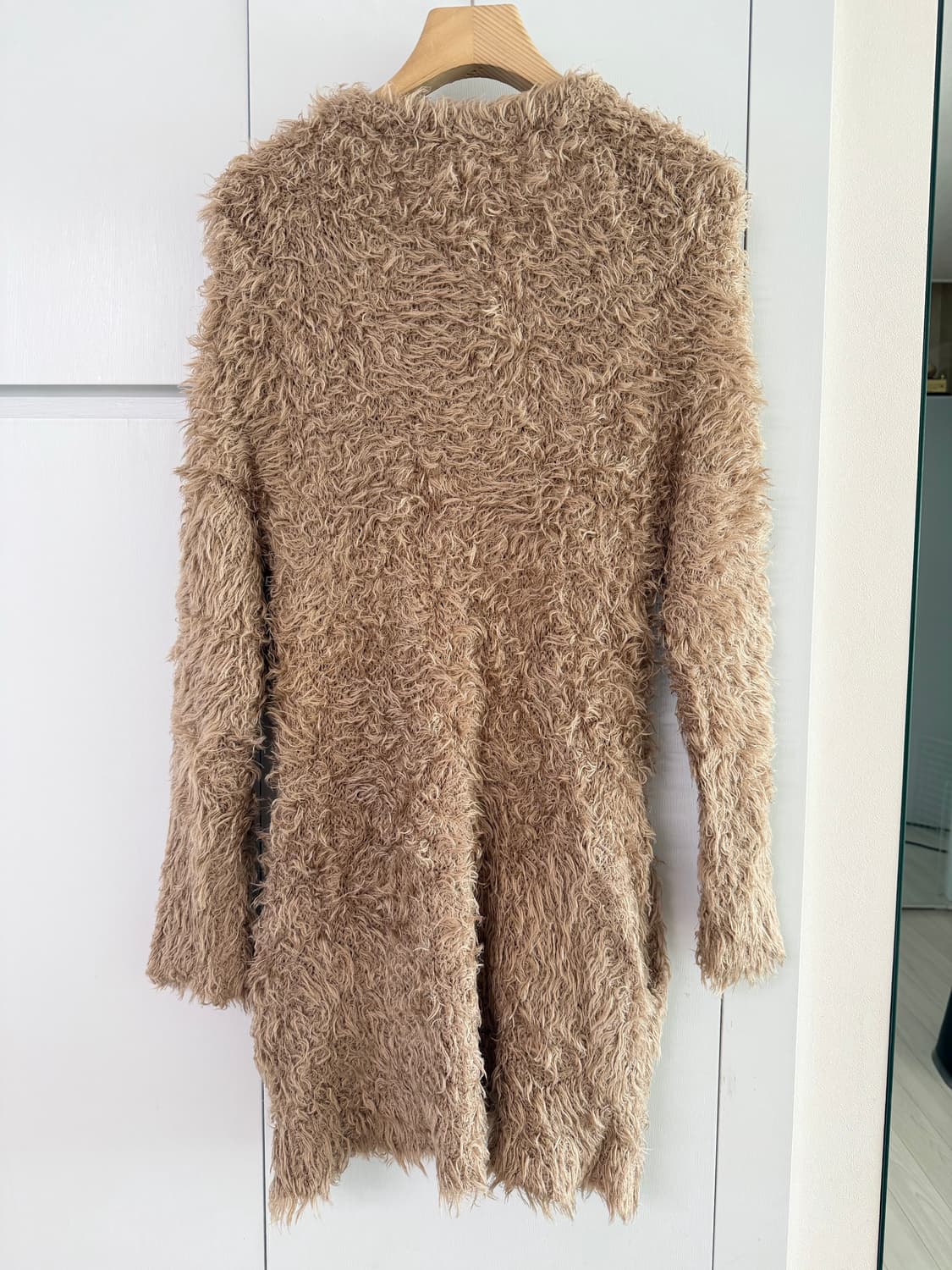 베이지 쫀득 가디건 상품이미지2