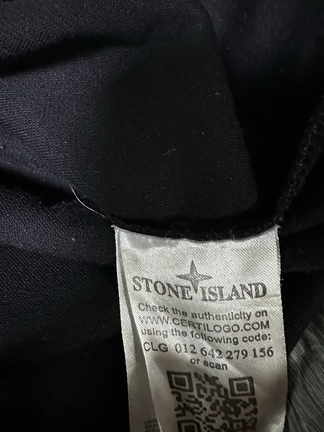 스톤아일랜드 블랙 티셔츠 상품이미지9