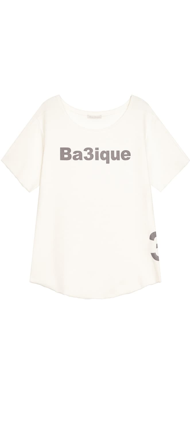 샵페어리 loose logo t-shirt (ivory) 상품이미지1