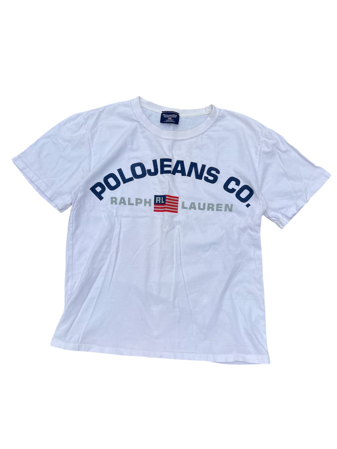 Polo jeans 폴로 진스 스펠아웃 반팔 상품이미지1