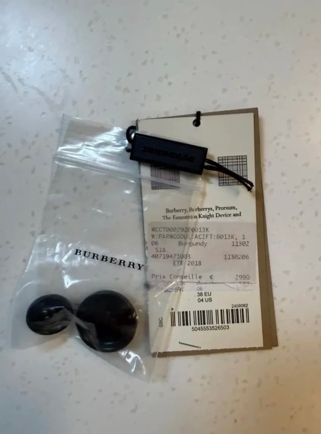 버버리 양가죽 후드 자켓 (정품 / Size 50 상품이미지8