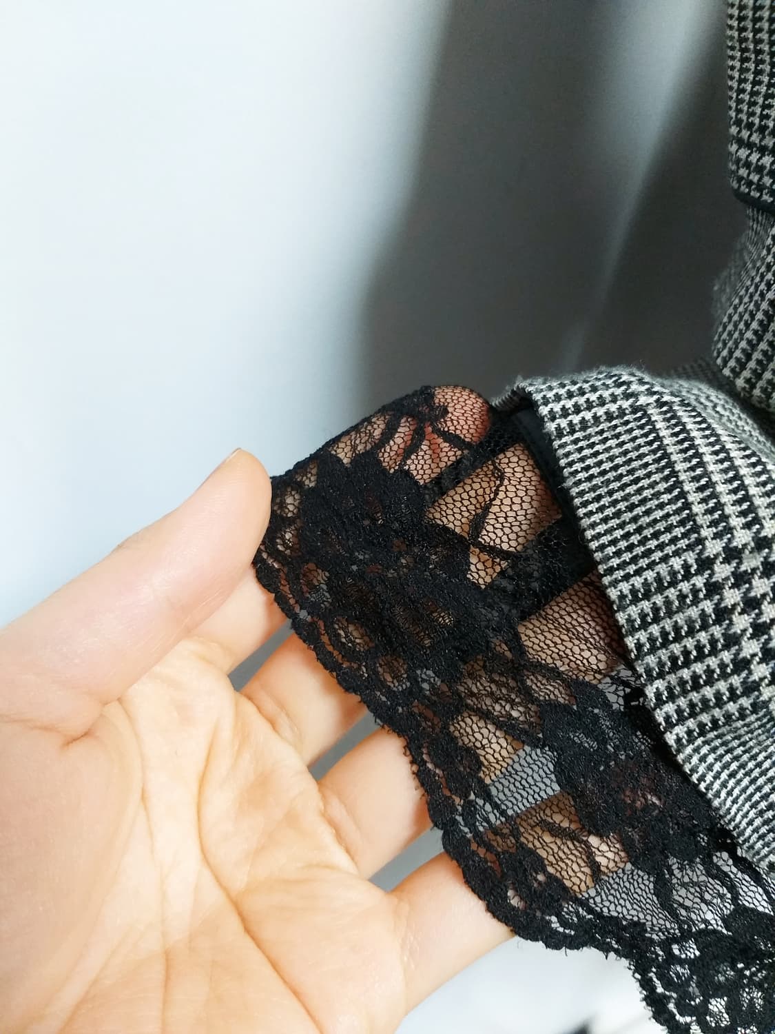 빈티지 체크코트 레이스프릴캉캉원피스 달천 대장 핀터깔 히메로맨틱갸루 펑크 상품이미지3