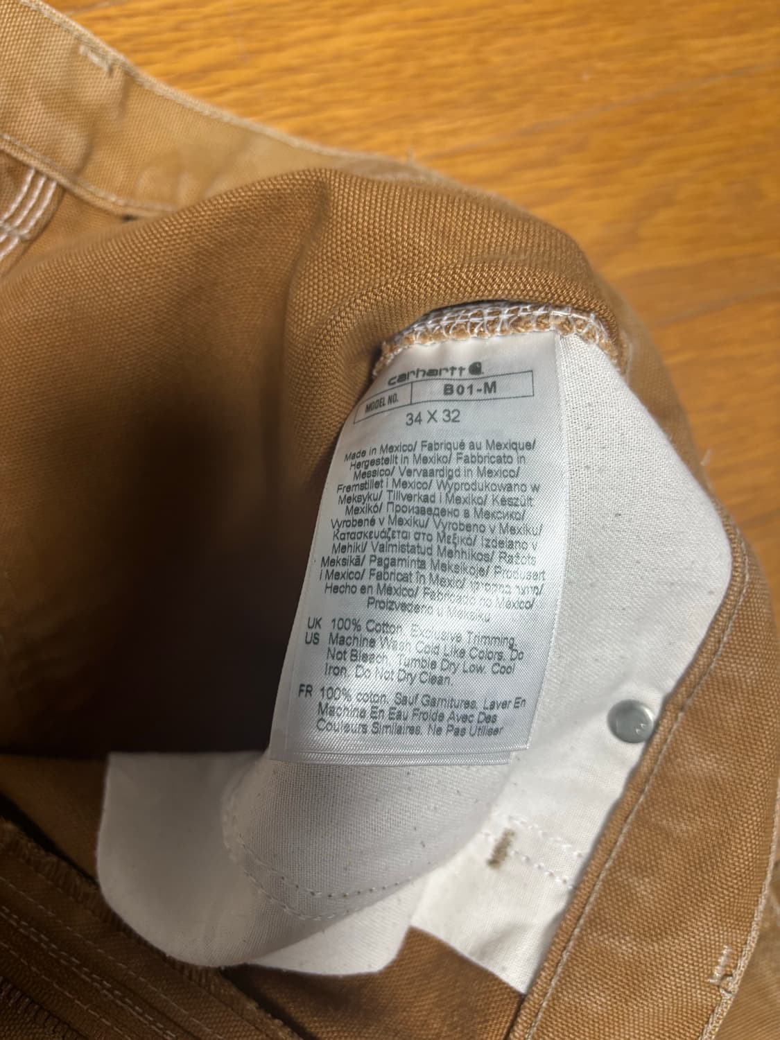 칼하트 더블니 34 상품이미지4