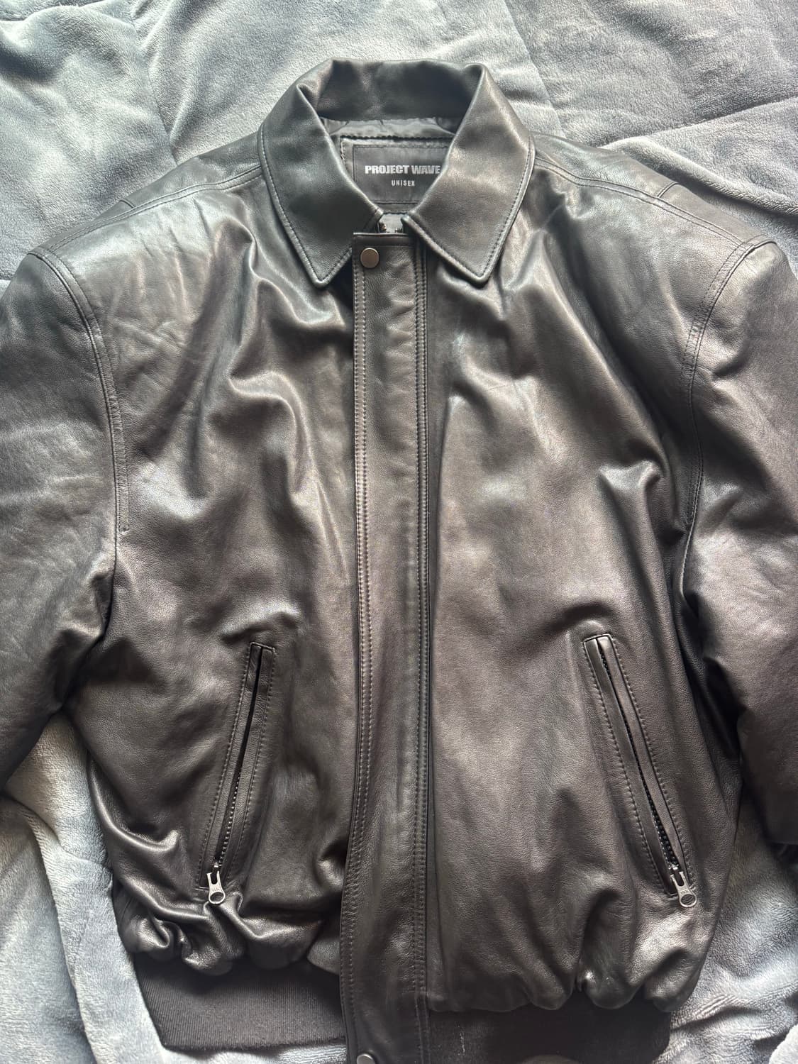 파워숄더 양가죽 자켓 상품이미지3