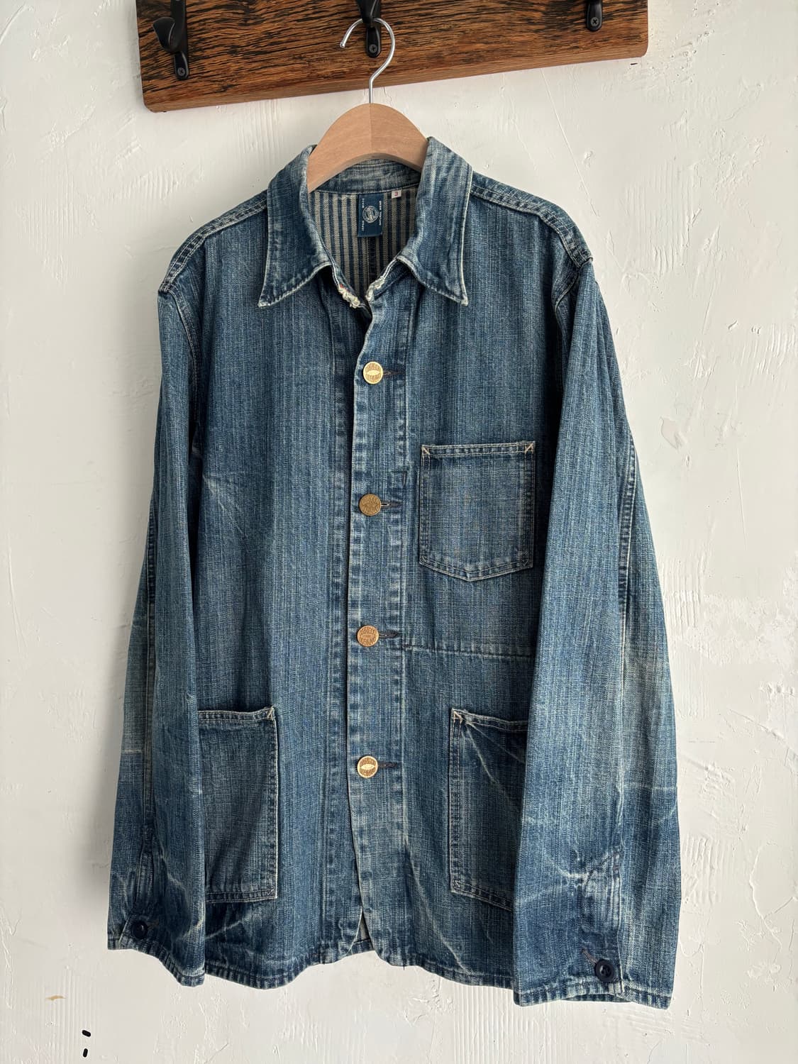 OMNIGOD 옴니갓 데님 커버올 자켓 상품이미지1