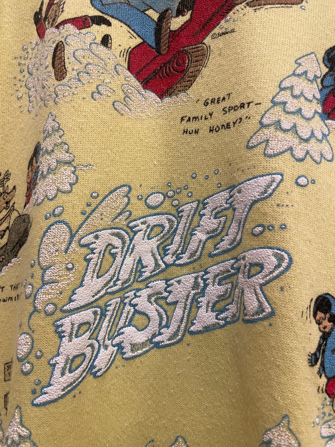 1980's Vintage DRIFT BUSTER Sweatshirt  상품이미지5