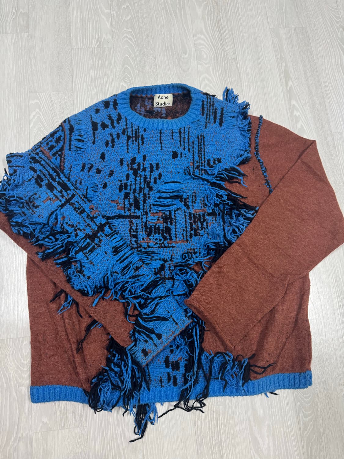 아크네 18AW 니트 xs 상품이미지1