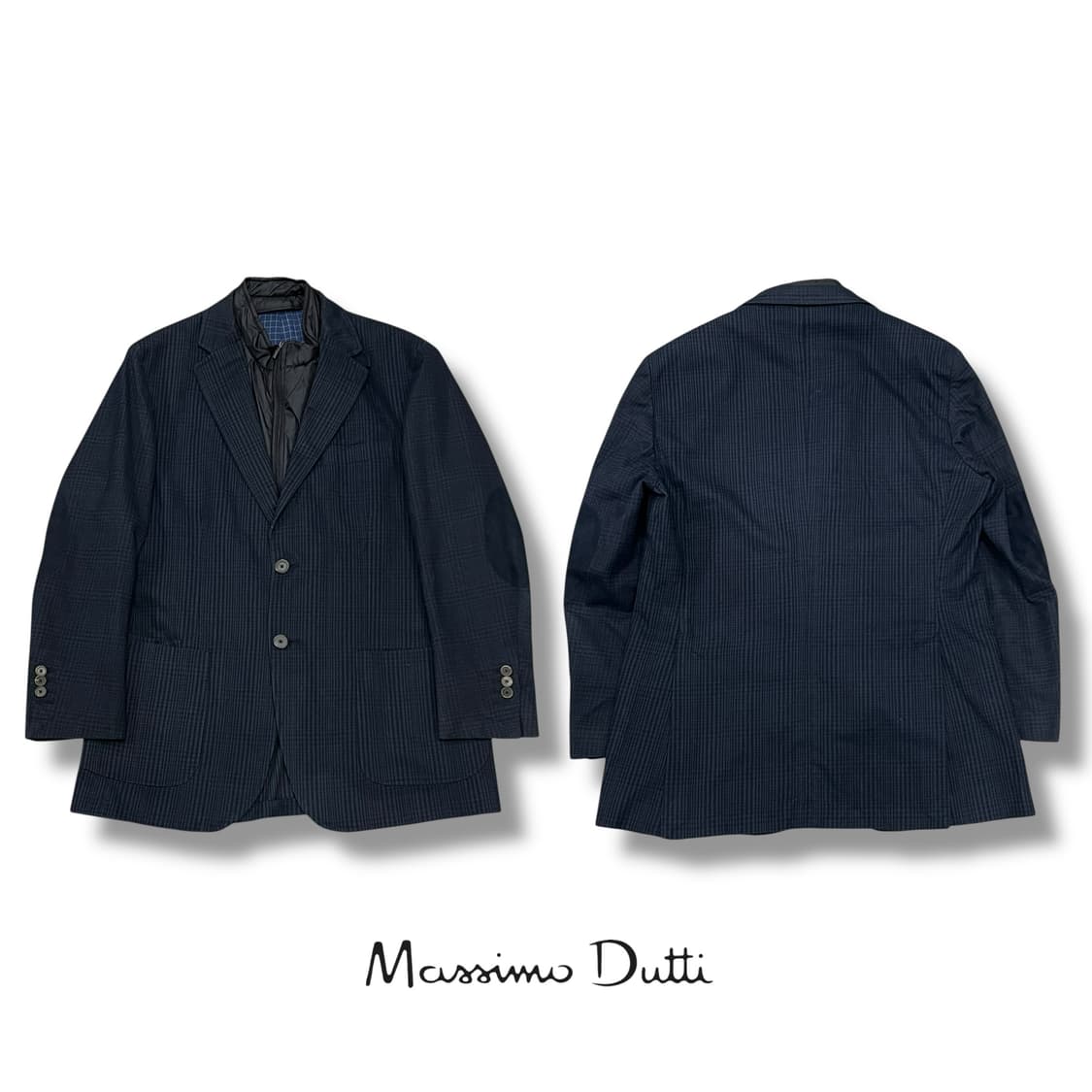 마시모두띠 체크블레이저 s08668 상품이미지1