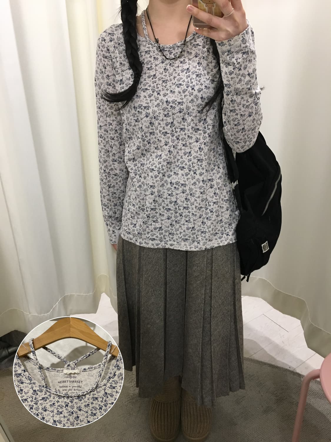 모리걸 잔꽃 롱슬리브 상품이미지1