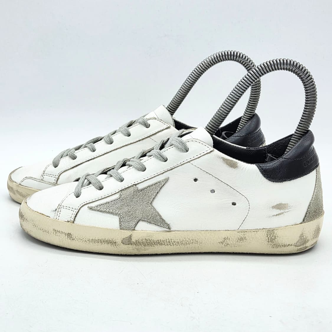 골든구스 우먼스 슈퍼스타 흰/검 (35) 상품이미지1