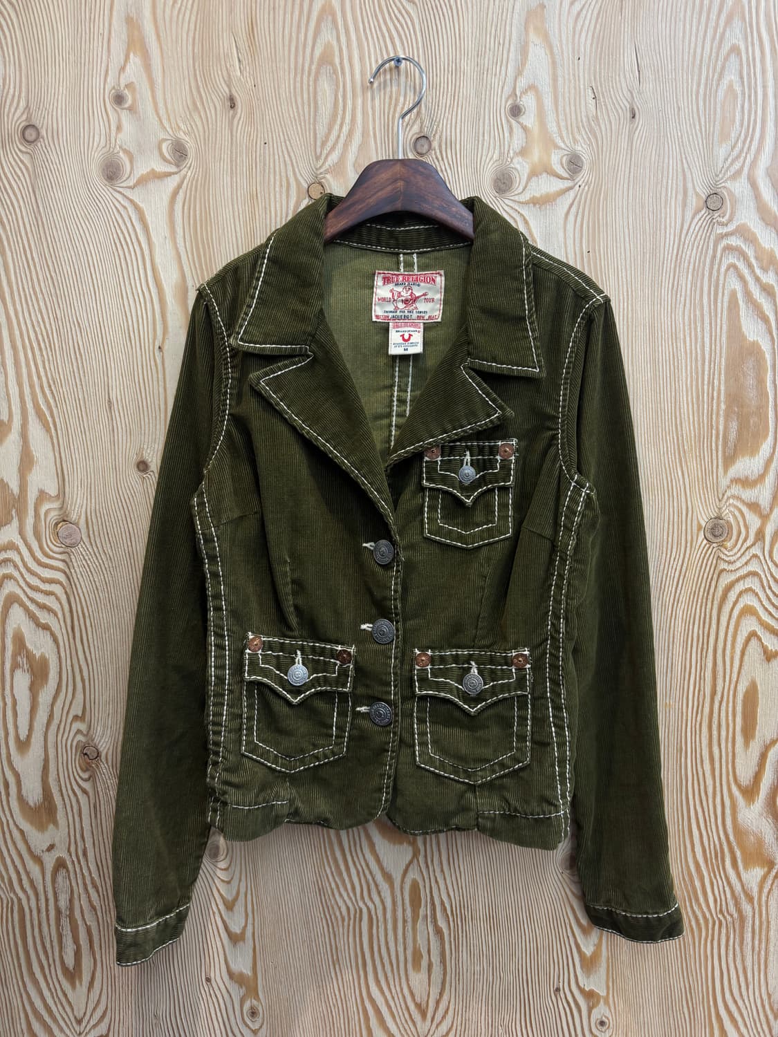 트루릴리전 코듀로이 스티치 자켓 상품이미지1