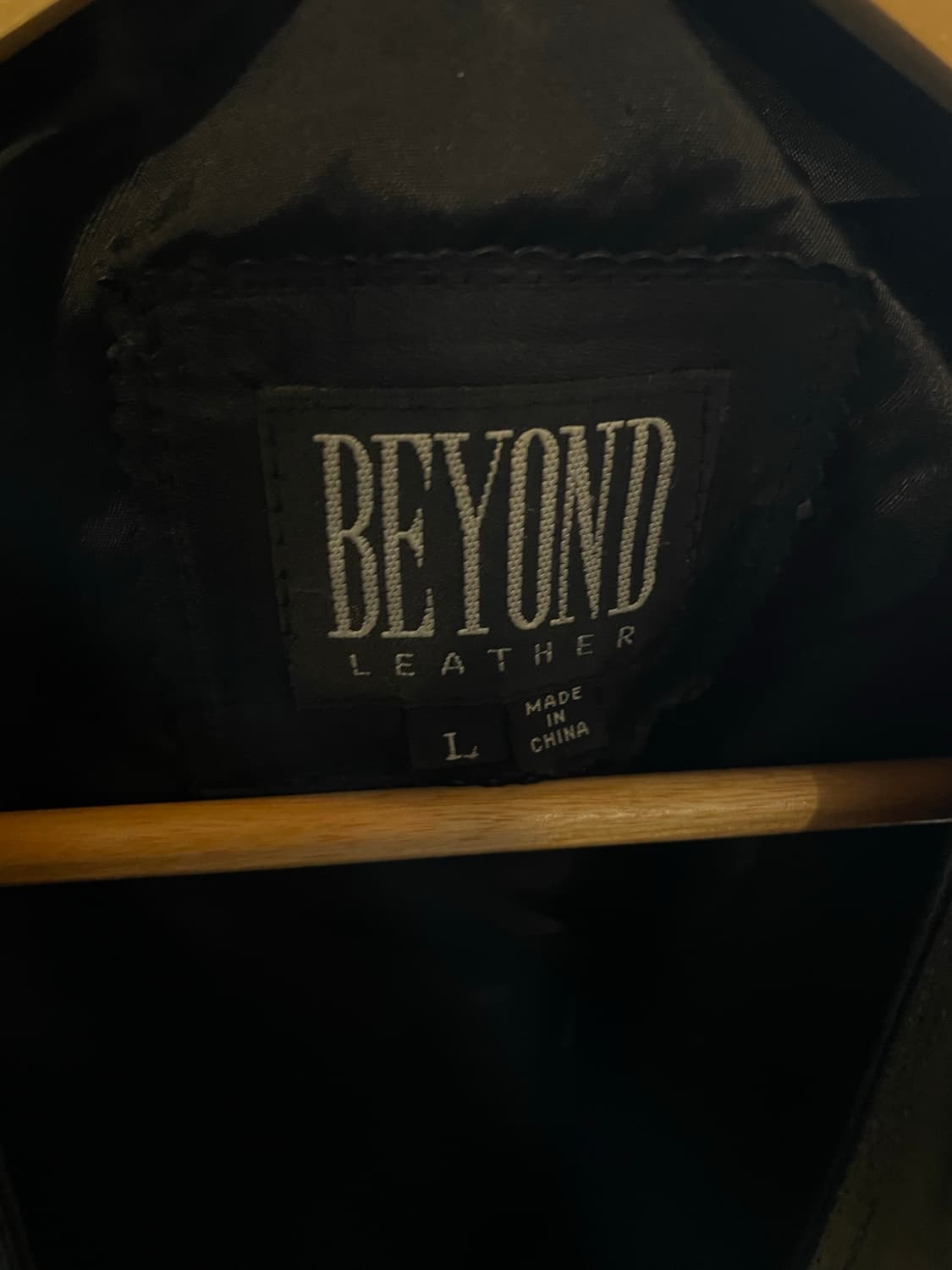 BEYOND 리얼 레더 헌팅 베스트 블랙 상품이미지5