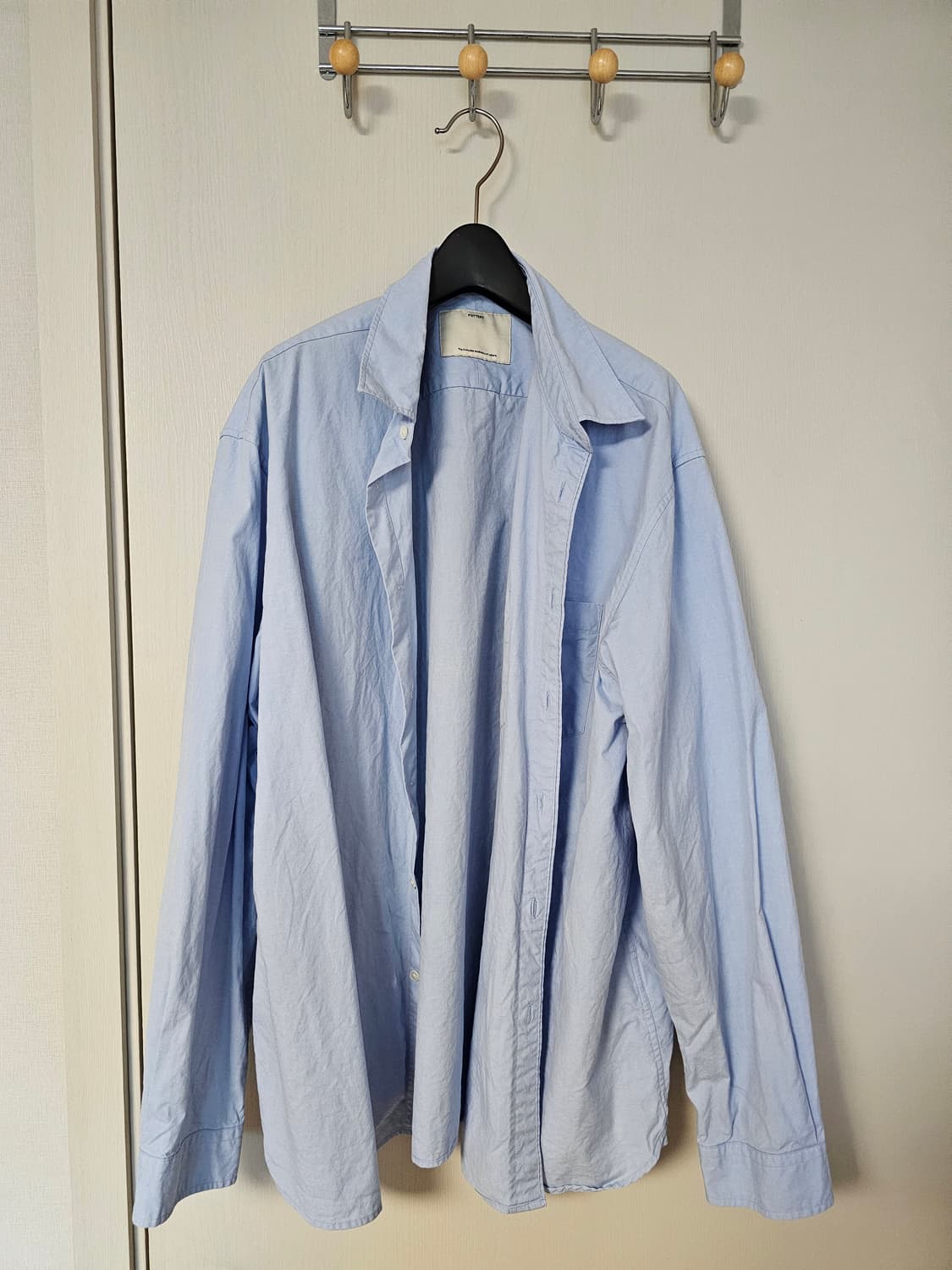 포터리 삭스블루 셔츠 3사이즈 상품이미지1