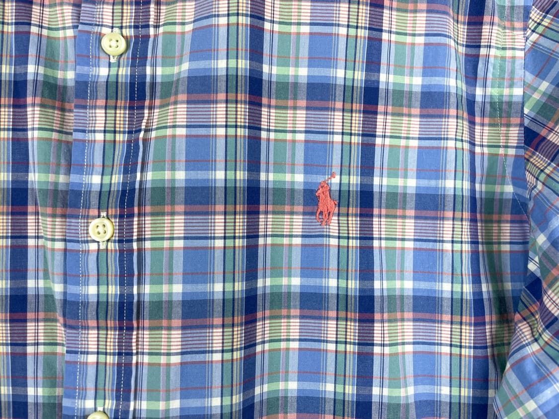 폴로 랄프로렌 파스텔체크 반소매셔츠 상품이미지5