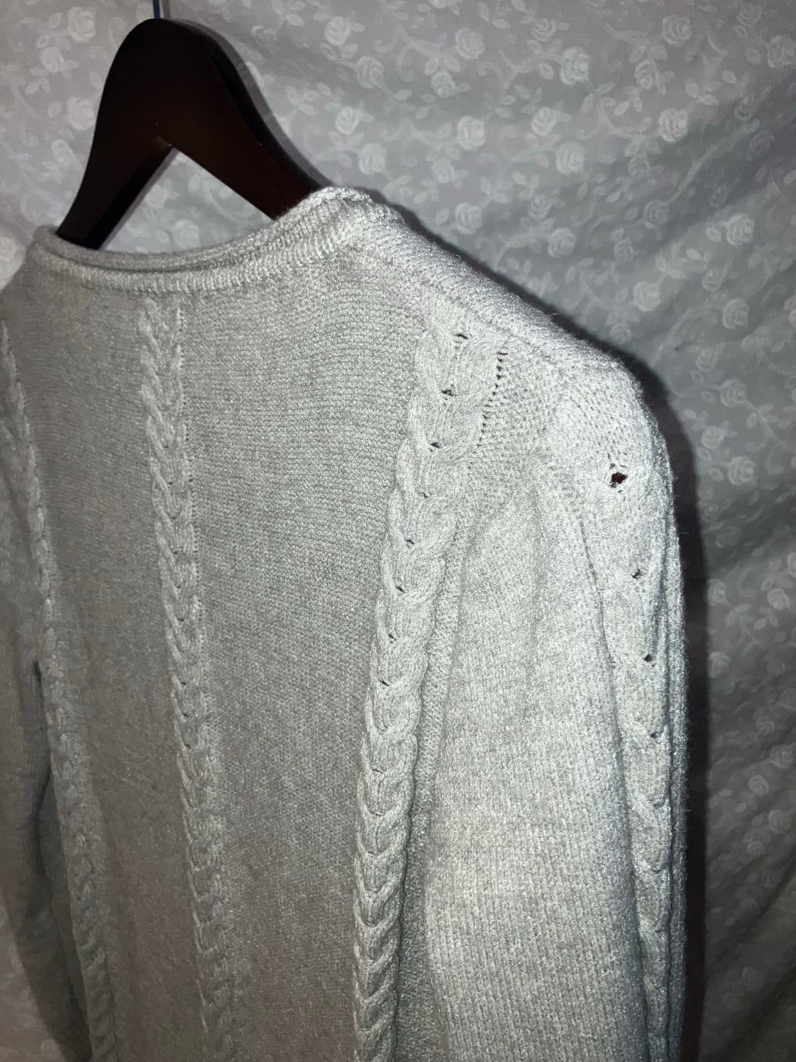 💌 Rose corsage layered knit. 상품이미지4