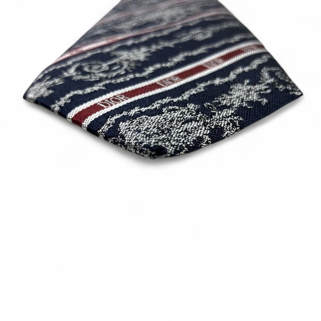 디올옴므 쟈카드 실크 넥타이 상품이미지2