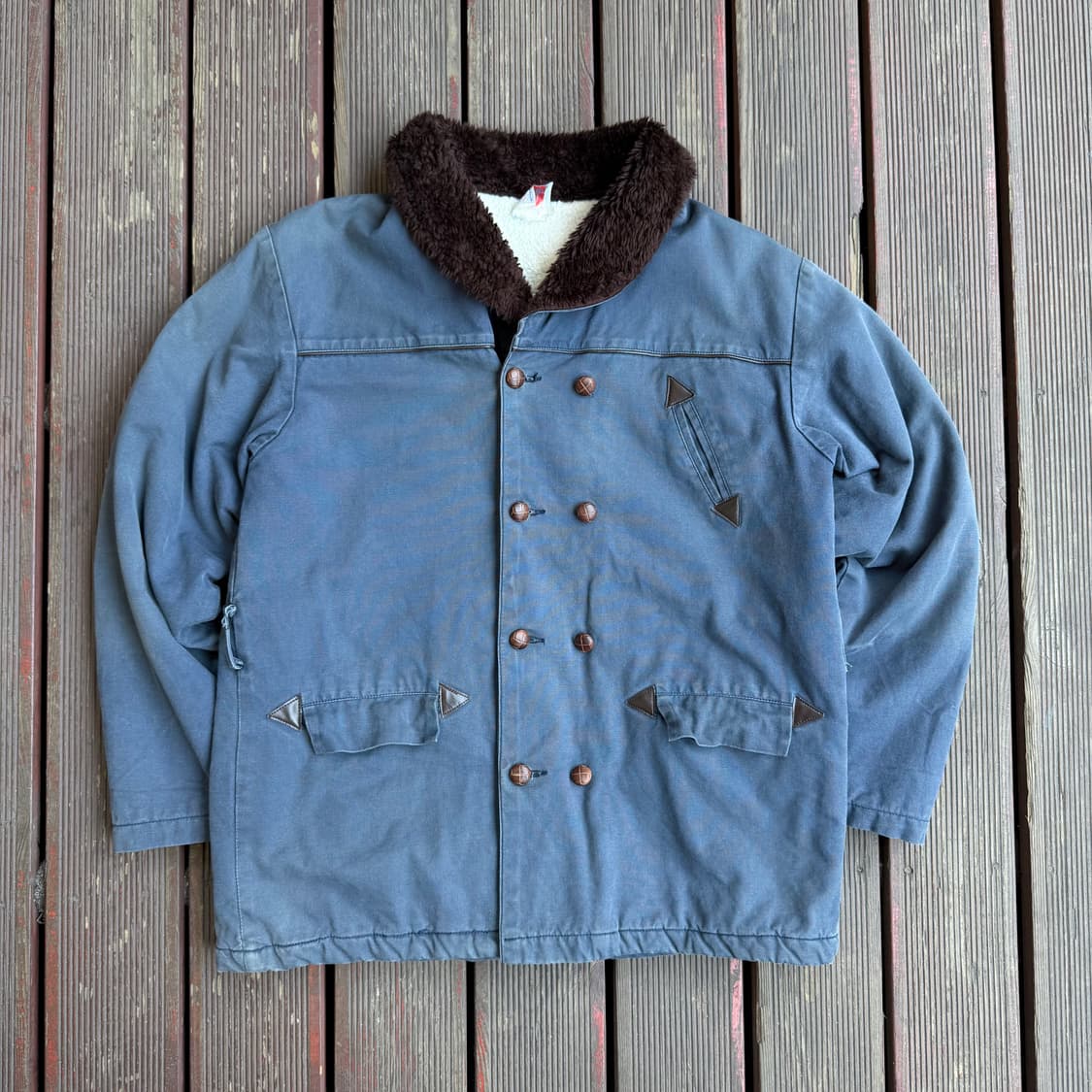 빈티지 양털 더블 코튼자켓 상품이미지1