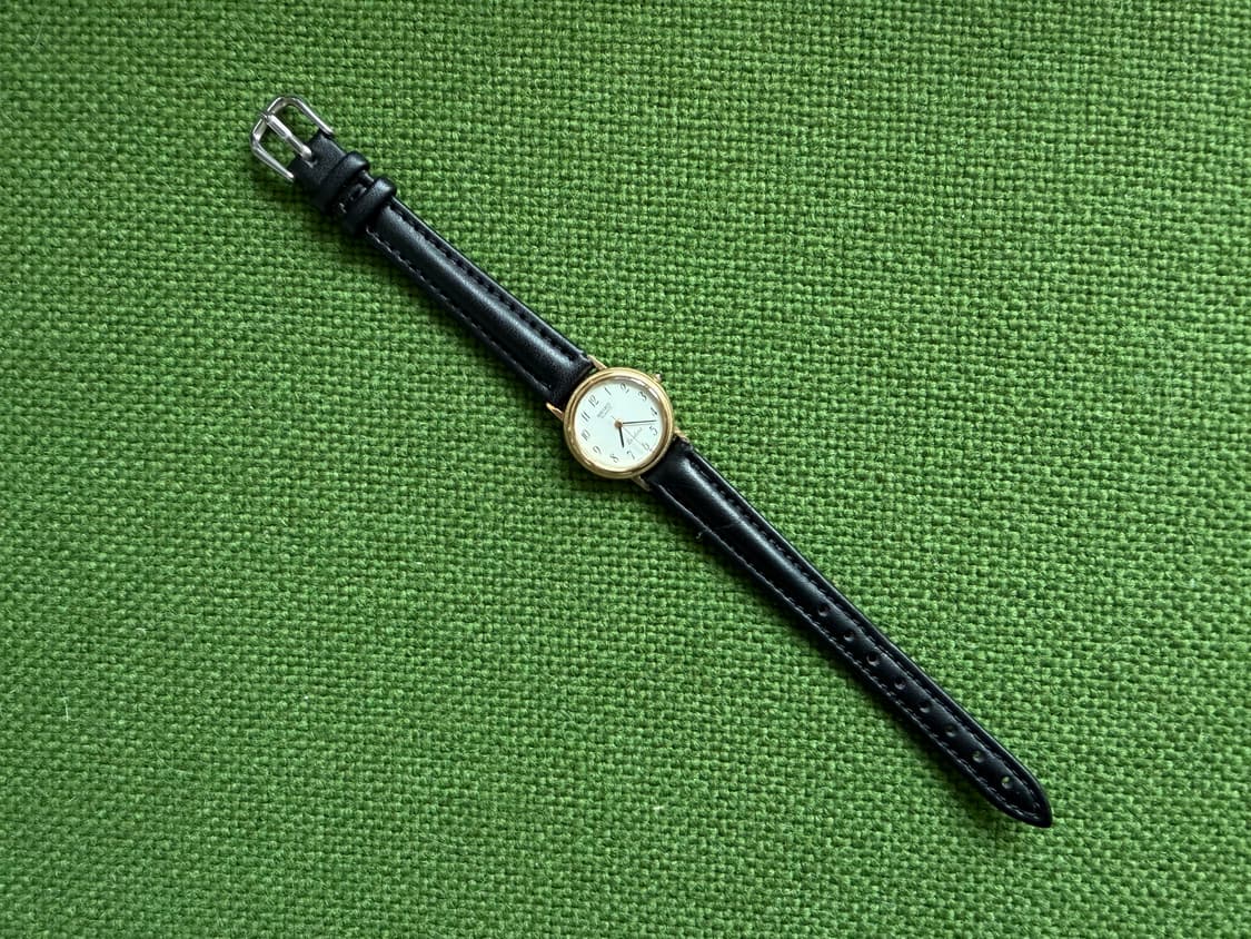 (정상 작동)세이코 엑셀린 쿼츠 빈티지 여성 시계 7321 상품이미지2