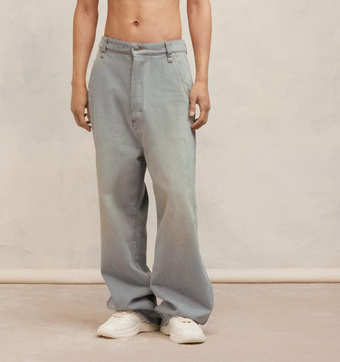 아미 배기핏 데님 빈티지 그레이(32, 새상품) 상품이미지1