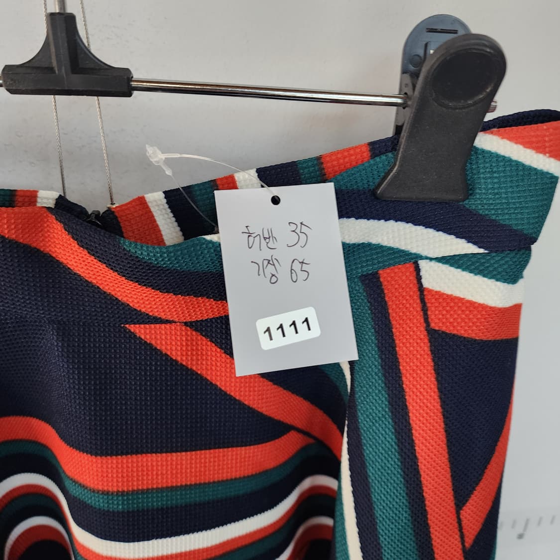 명품 D&V 패턴 플레어 스커트 상품이미지6