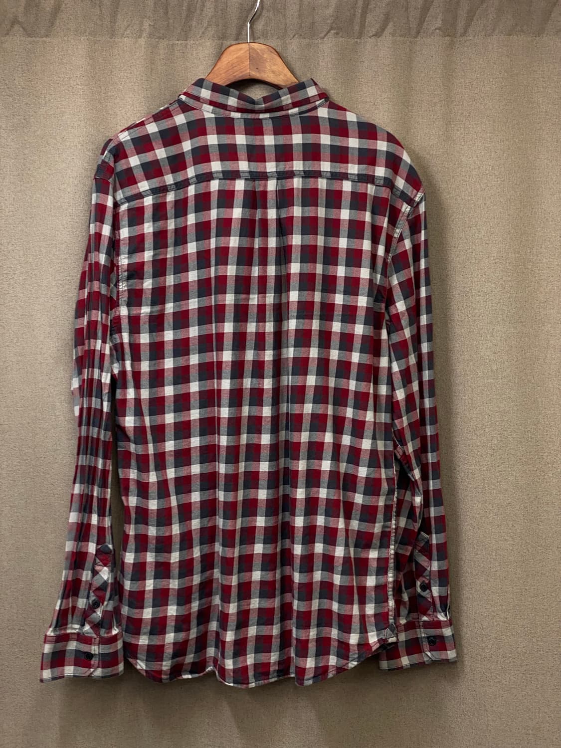 반스 체크 셔츠 상품이미지4