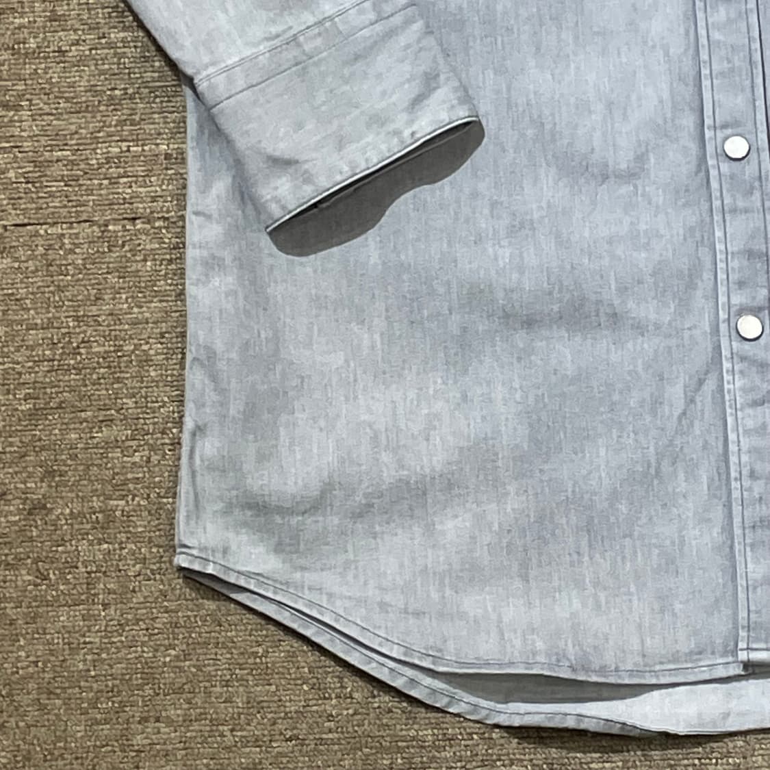 (L) Levi's 리바이스 코튼 그레이 웨스턴 셔츠 상품이미지5