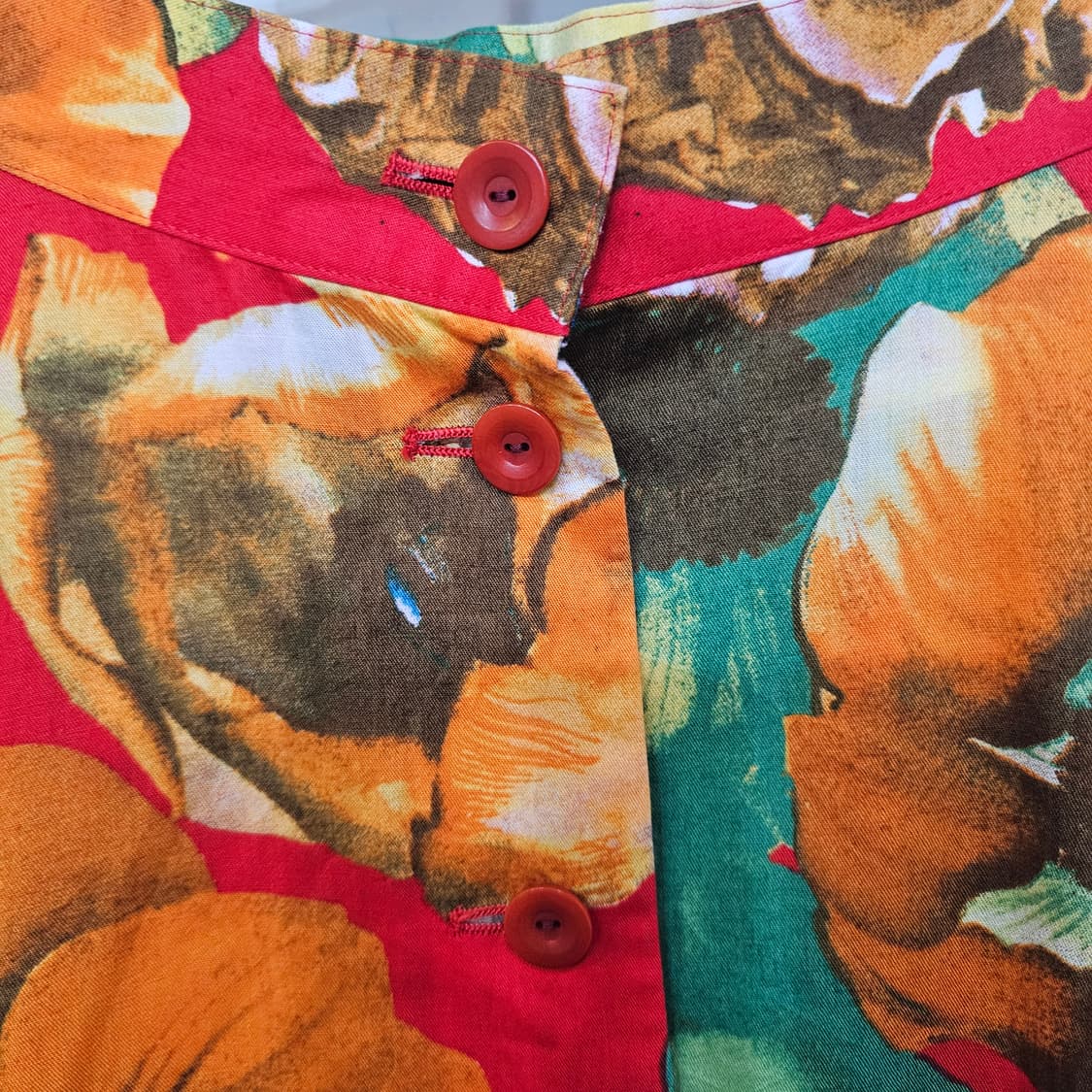 KENZO 겐조  린넨 스커트 상품이미지2