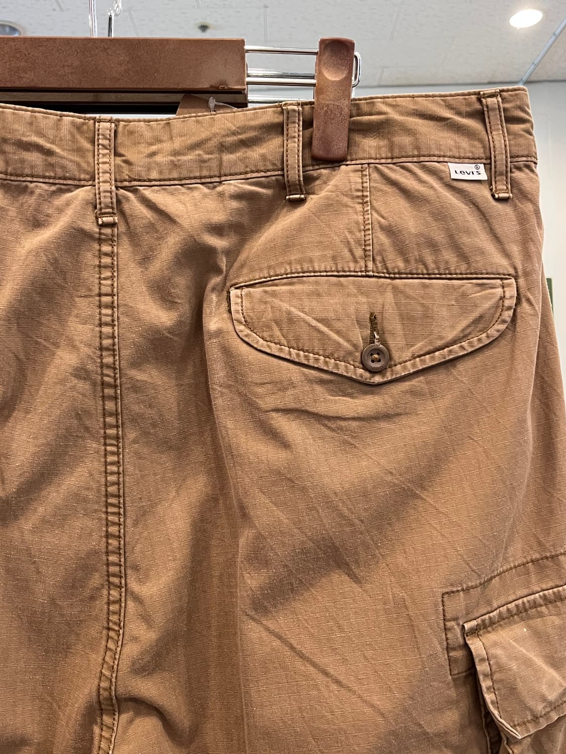 Levis 리바이스 립스탑 카고 하프 팬츠 (36-37inch) 상품이미지6