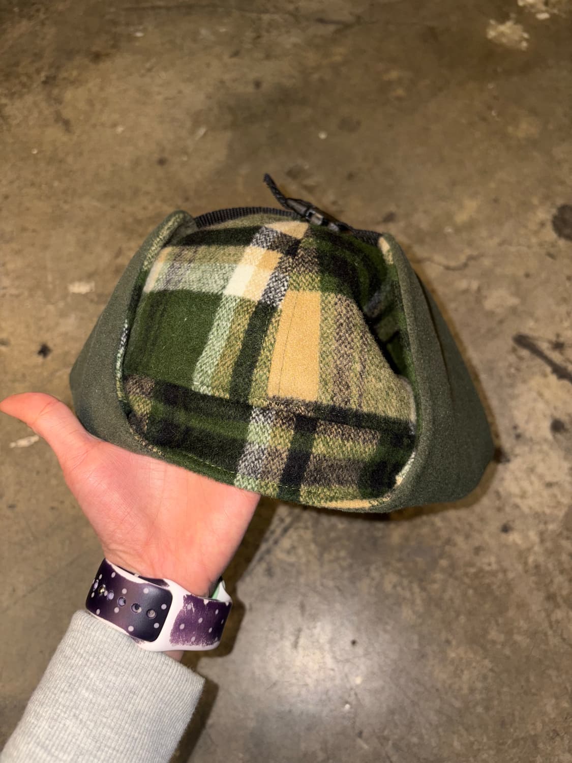 Bape Check Pattern Earmuffs Cap 상품이미지8