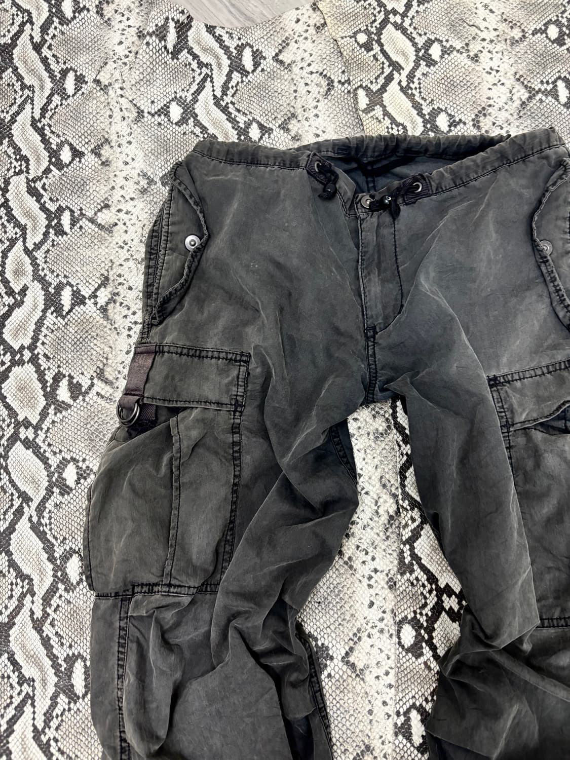 “Vintage” Grunge Mood Multi Pocket Detai 상품이미지2