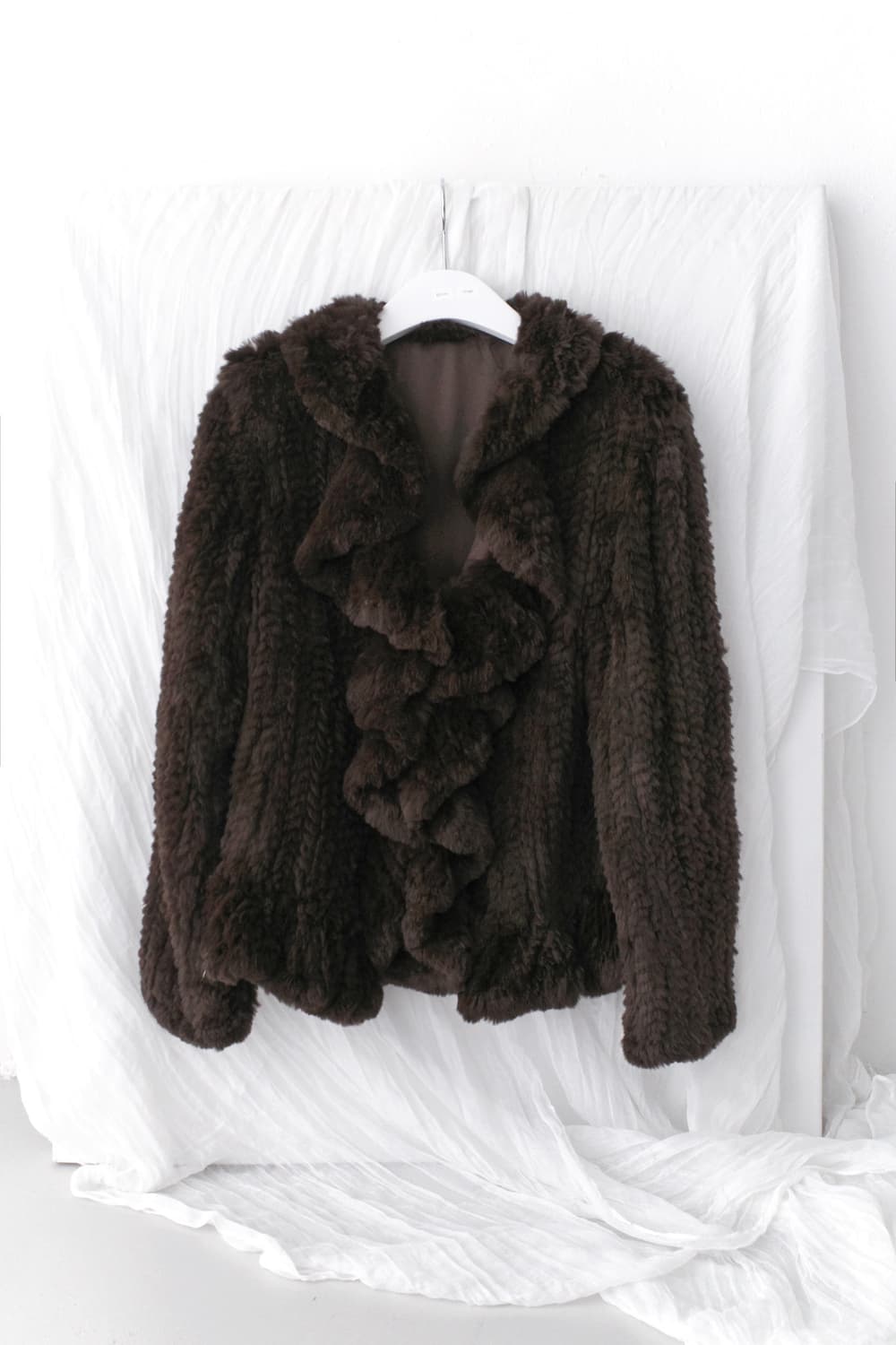 rabbit fur jacket 상품이미지1